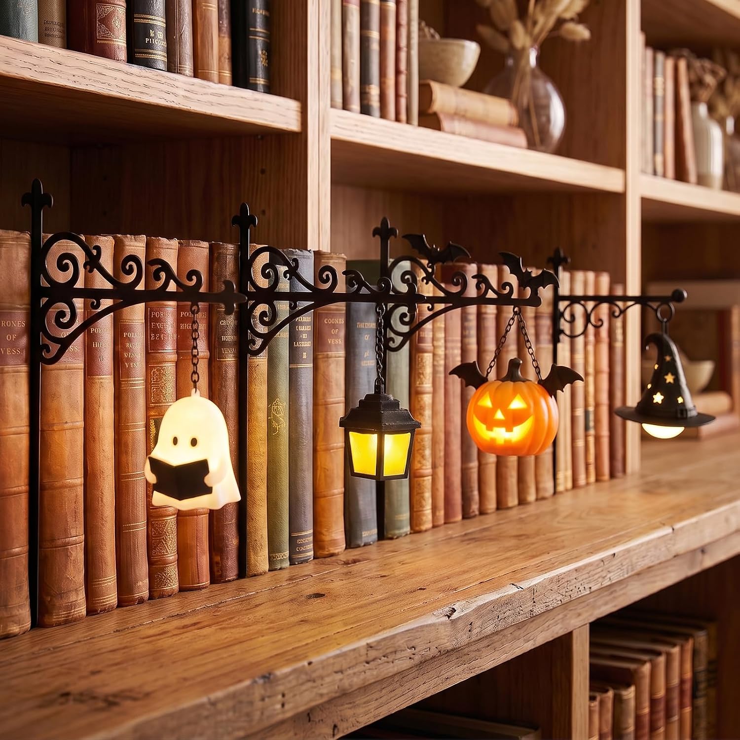 Bookshelf - Kütüphane Feneri-Dekoratif Kitaplık Aydınlatması Okuma Köşesi