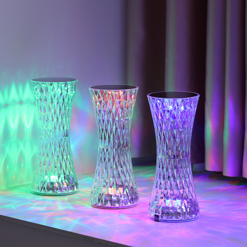 Desk Lamp - Kristal Başucu Masa Lambaları Noel Akrilik
