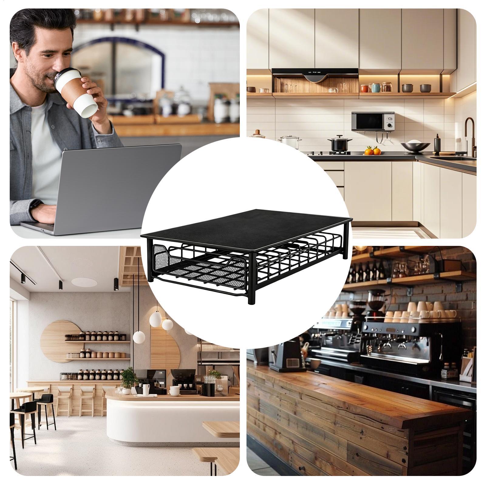 Monitor Stand - Kahve Kapsülü Düzenleyici Ağır Hizmet Tipi