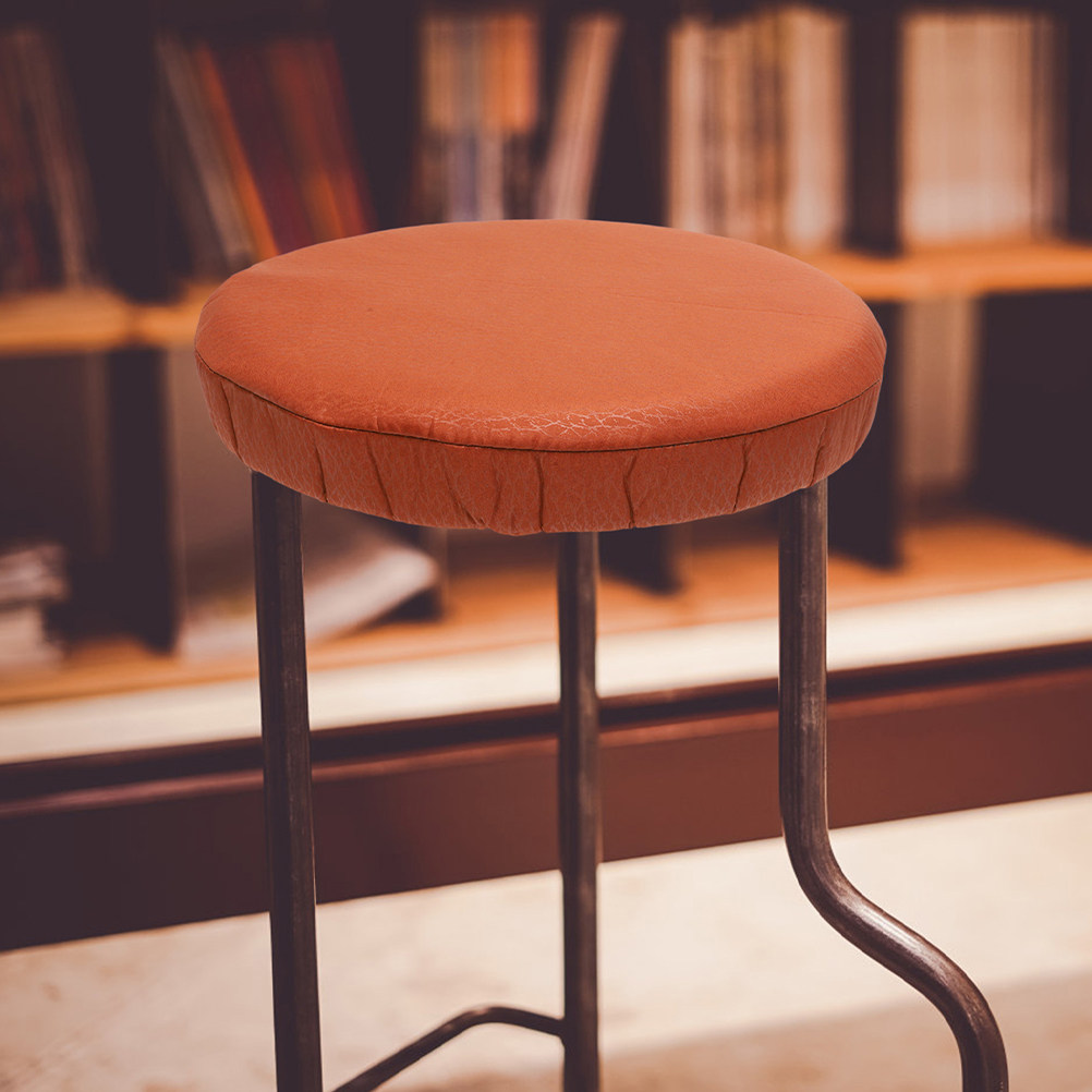 Office Chair Cushion - Esnek, Yuvarlak Bar Taburesi Kılıfı, Kumaş
