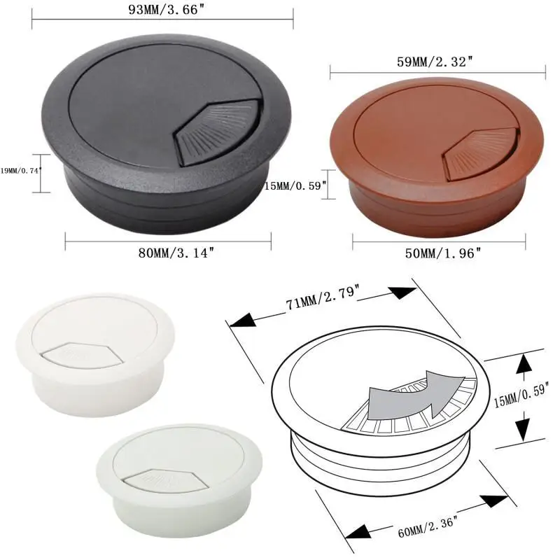 50/60/80MM Masa Kablosu Geçiş  - Office Furniture Brands incelemesi ve fiyatı