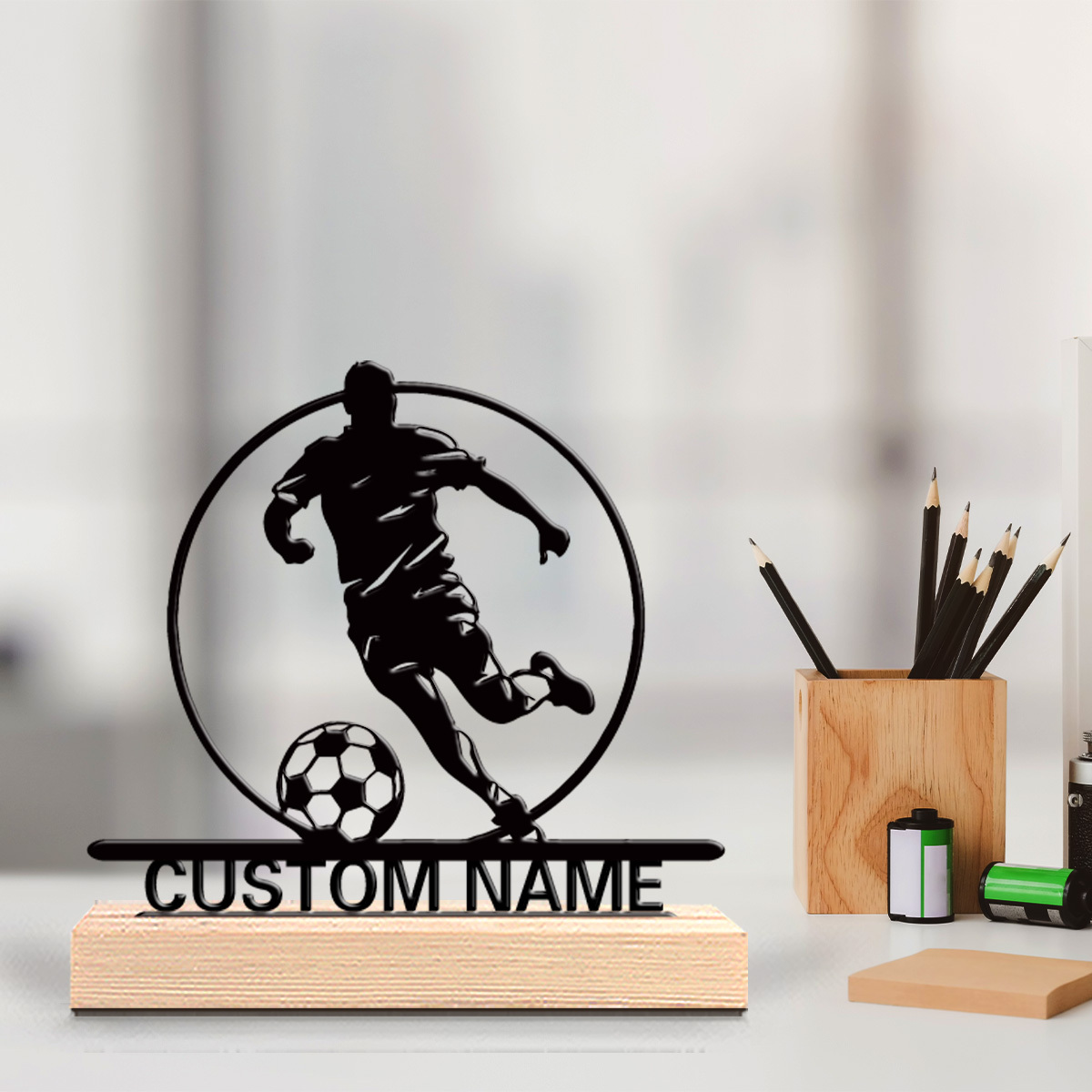 İsme Özel Metal Futbolcu Heyke - Office Furniture Brands incelemesi ve fiyatı