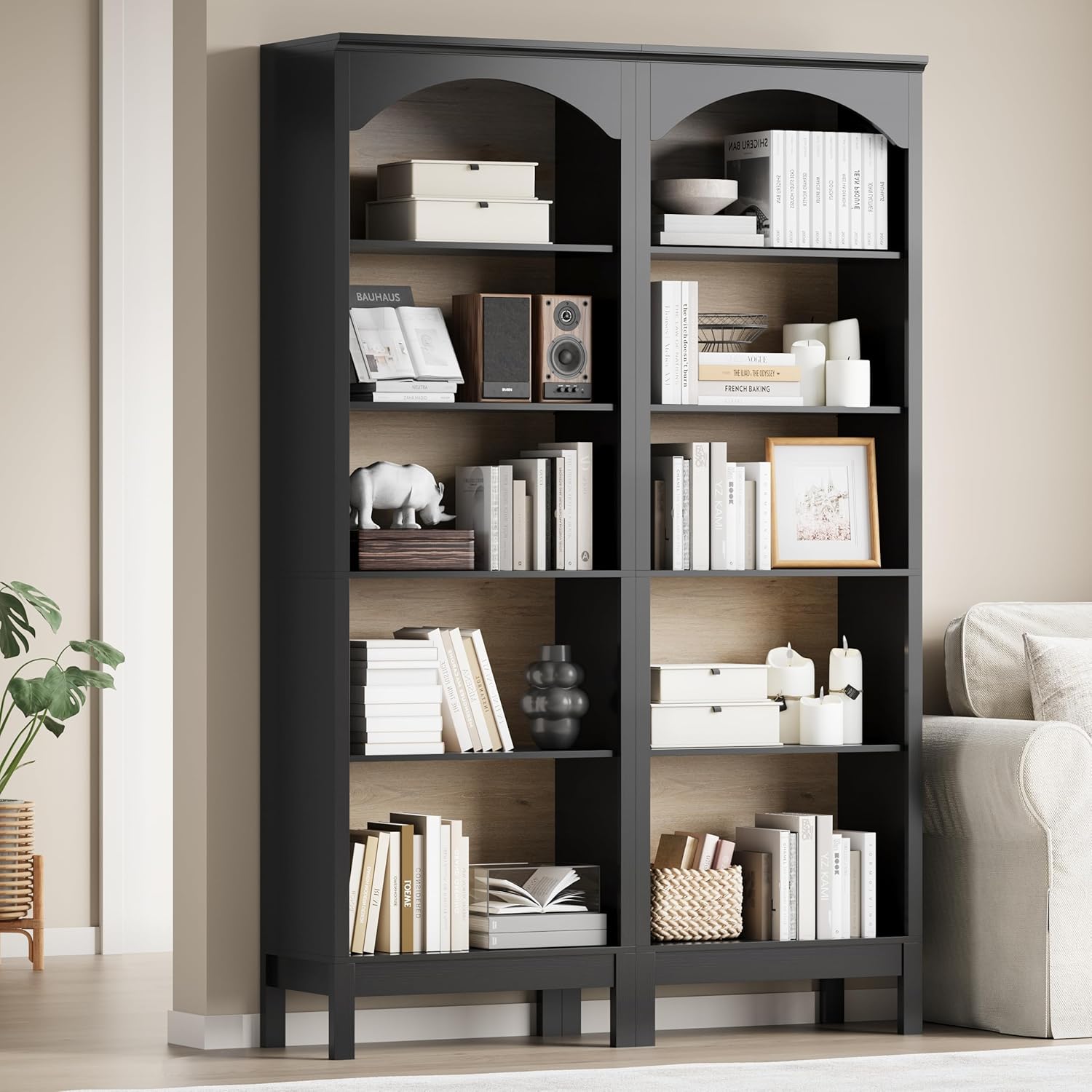 Kavisli Kitaplık, 5 Katlı Açık - Bookshelf incelemesi ve fiyatı