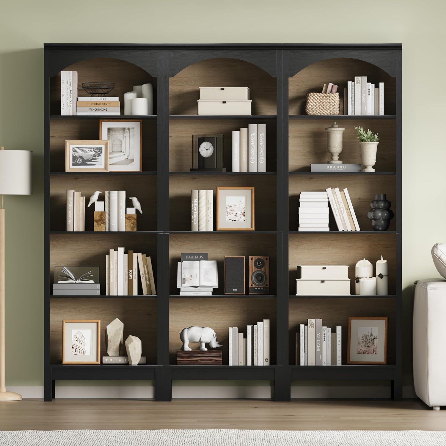 Kavisli Kitaplık, 5 Katlı Açık - Bookshelf incelemesi ve fiyatı